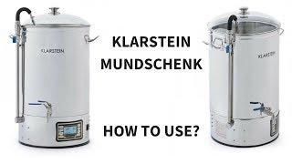 Klarstein Mundschenk Ace Micro Brewery Hopcat Bulldog Royal Catering - Homebrewing step-by-step 