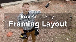 Deck Framing Layout | Trex Academy