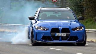 Nürburgring Cars Leaving Tankstelle Crazy Drivers & Highlights 13/10/2024 - Drifts, Burnout, Flames