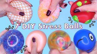 7 DIY STRESS BALLS! DIY Fidget toy ideas! Viral TikTok fidget toys