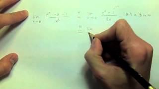 Lesson 19: L'Hopital's Rule