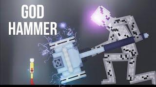 SAITAMA vs GOD HAMMER - People Playground 1.23 beta