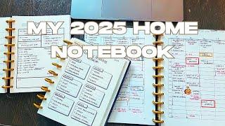 My 2025 Home Notebook #homemanagement #homenotebook