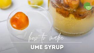 Ume Plum Syrup Recipe