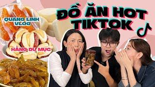 Táo Quang Linh Vlog, khoai dẻo Hằng Du Mục - 1 video dài để kiểm chứng đồ ăn hot nhất nền tảng ngắn