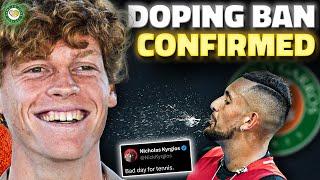 Sinner Doping Ban SETTLEMENT!  Kyrgios REACTION!  | GTL Tennis News