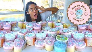 $1200 Kawaii Slime Company Slime Collection Haul + Review! is it worth it?!?!