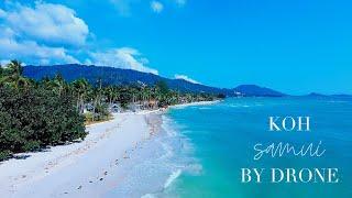 [4K] Hua Thanon Beach Koh Samui Thailand Drone Footage ️