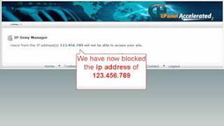 WordPress Tutorial - Ip Manager- WordPressTutorials.TV