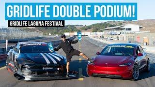 Unplugged at Gridlife Laguna Seca: Two Teslas, Two Podiums