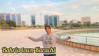 Malik square bahria town karachi | hurain vlog