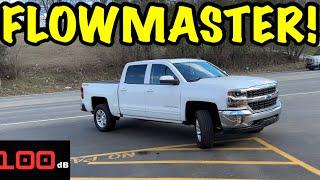 2018 Chevy Silverado 5.3L V8 w/ FLOWMASTER SUPER 44!