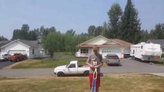 360 Bar Spin pogo stick trick tutorial