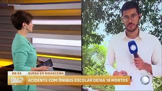 Criança de 4 anos é uma das vítimas do acidente de ônibus em Alagoas