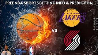 LA Lakers VS Portland Trail Blazers :Free NBA Betting Info For 1/2/25