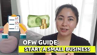 HOW TO START A SMALL BUSINESS FOR OFWs | Our Learnings and Mistakes |  Retired OFW