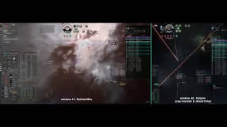 Eve online. Solo pvp. Rattlesnake VS Kinakka camp