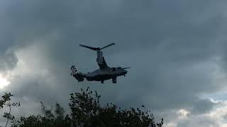 MV-22B Osprey Refueling in the Middle of an Expeditionary Mission on the Bahamian island of Andros!