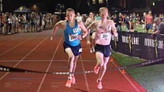 Photo Finish In RunningLane Track Championship Mile!