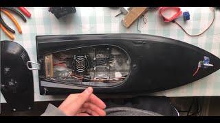 fixing my EDF rc boat