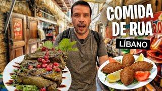 Provando 40 COMIDAS TÍPICAS no Líbano  [Documentário Completo]