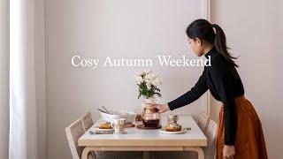 Cosy Autumn Weekend I Organizing my closet for Fall I Hygge Habits and Slow Living I Marimekko