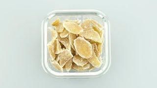 How to make Ginger Candy - Easy Candied Ginger Recipe