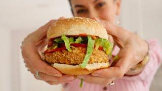 Crispy Juicy Chicken Patties For Burgers | Heghineh Cooking Show