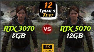 RTX 3070 vs RTX 5070 - Test In 12 Games - Interesting Outcome - 2K