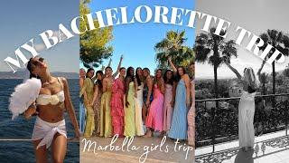 MY BACHELORETTE PARTY IN MARBELLA | girls trip, what I wore