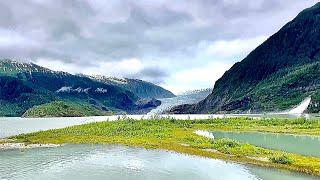 JUNEAU ALASKA Mendehall Glacier & SALMON BAKED @ SAILING CELEBRITY SOLSTICE CRUISE PART 7 D4