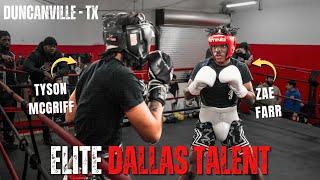 WHOA! TOP OF THE LINE Amateur Boxers Face Off In Open Sparring!