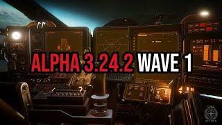 Star Citizen Alpha 3.24.2 Now WAVE 1 - New Vehicle Sneak Peek