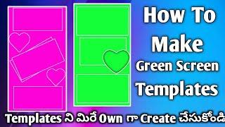 How To Make Green Screen Template|Kinemaster Video Editing|Status Video Editing