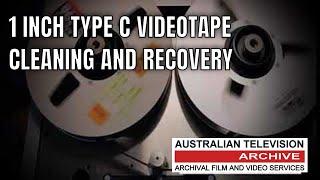 1-Inch Videotape Rewinder at the Australian Television Archive for Digitisation and Recovery