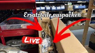 Zündapp Ersatzteile auspacken und einsortieren | Kradstream