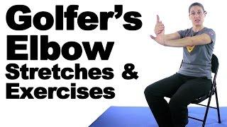 Golfer's Elbow Stretches & Exercises - Ask Doctor Jo