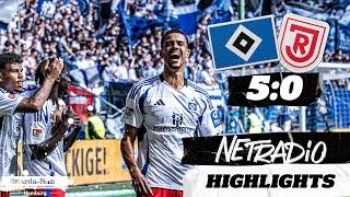 "BRILLANTER BALDE" UND "DOMPE MAGNIFIQUE" | HSV vs. Jahn Regensburg | Highlights im HSVnetradio