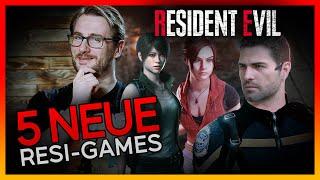 5 neue Resident Evil-Games bei Capcom 2024 in Entwicklung laut Leaker!