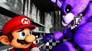 MARIO GETS ATTACKED BY BONNIE! | Mario in Animatronic Horror FULL GAME (Five Nights at Freddys)