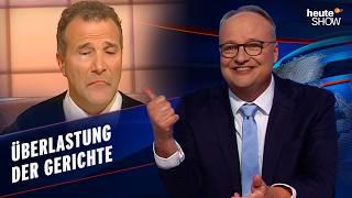 Kein kurzer Prozess: Unsere Gerichte sind langsam und überfordert! | heute-show vom 11.10.2024