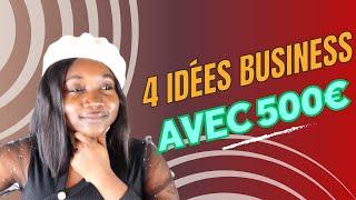 Top 4 profitable business ideas to launch with 500€