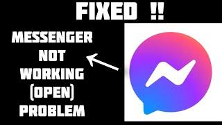 Fix Messenger Not Working Problem || GBM TECH