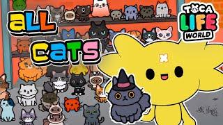 NEW CATS and CATS ITEMS COLLECTIONin Toca Life Wrld | Toca Boca Secrets |