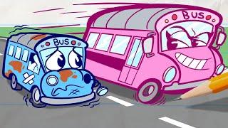 Pencilmate's Bus Goes Bonkers!