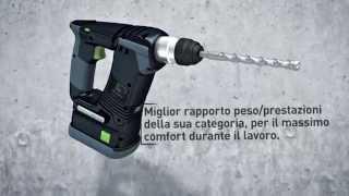 Festool Martello perforatore a batteria BHC 18