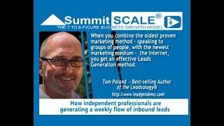 Tom Poland on How independent professionals are generating a weekly flow of inbound leads
