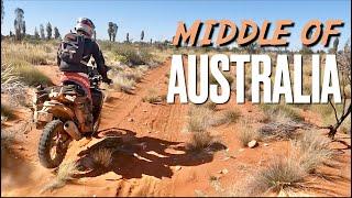 Remote border crossing unsupported on our Tenere 700 World Raids in outback Australia - Ep2