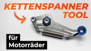 Motorradkette richtig spannen mit BPA-Racing Kettenspanner! ️️