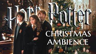 ˖° CHRISTMAS at HOGWARTS ˖° Ambience & Music Harry Potter inspired Holiday Special [8 HOURS]